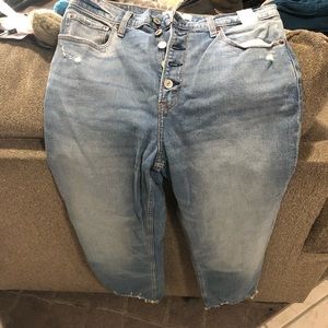 NWT Abercrombie ankle straight denim 30 regular